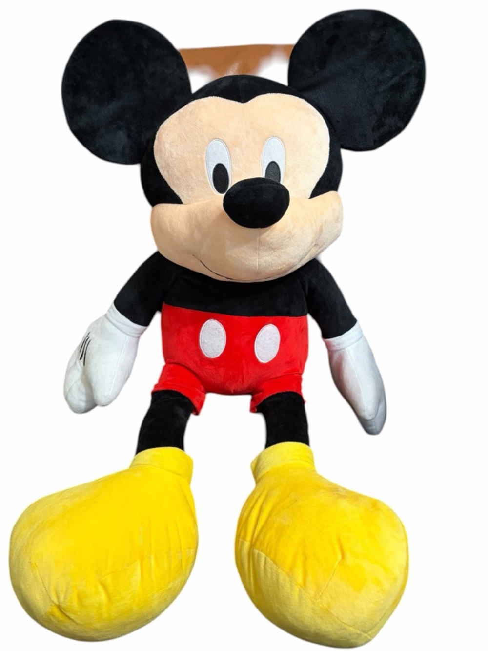 Disney Mickey Mouse Plush Toy - Black, Red, Yellow